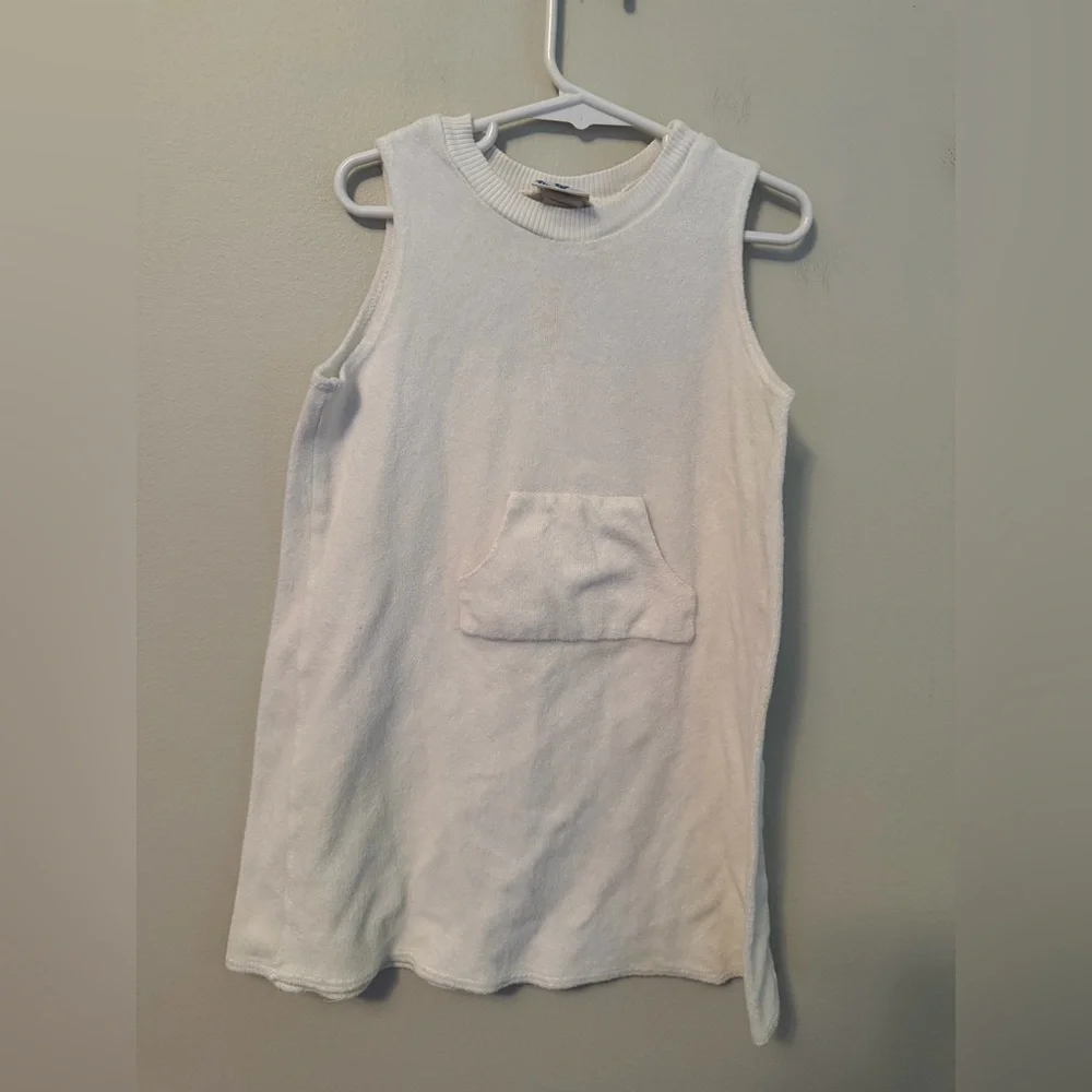 Florence Eiseman White Sleeveless Cover Up - Picture 1 of 3